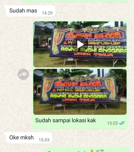 Pengiriman Papan Bunga Rumah Duka Rspi Sulianti Saroso