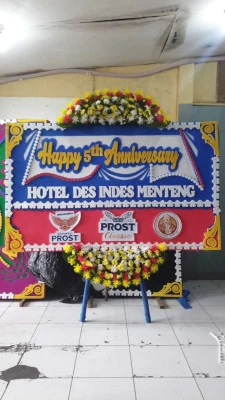Papan Bunga di Rumah Duka Rspi Sulianti Saroso